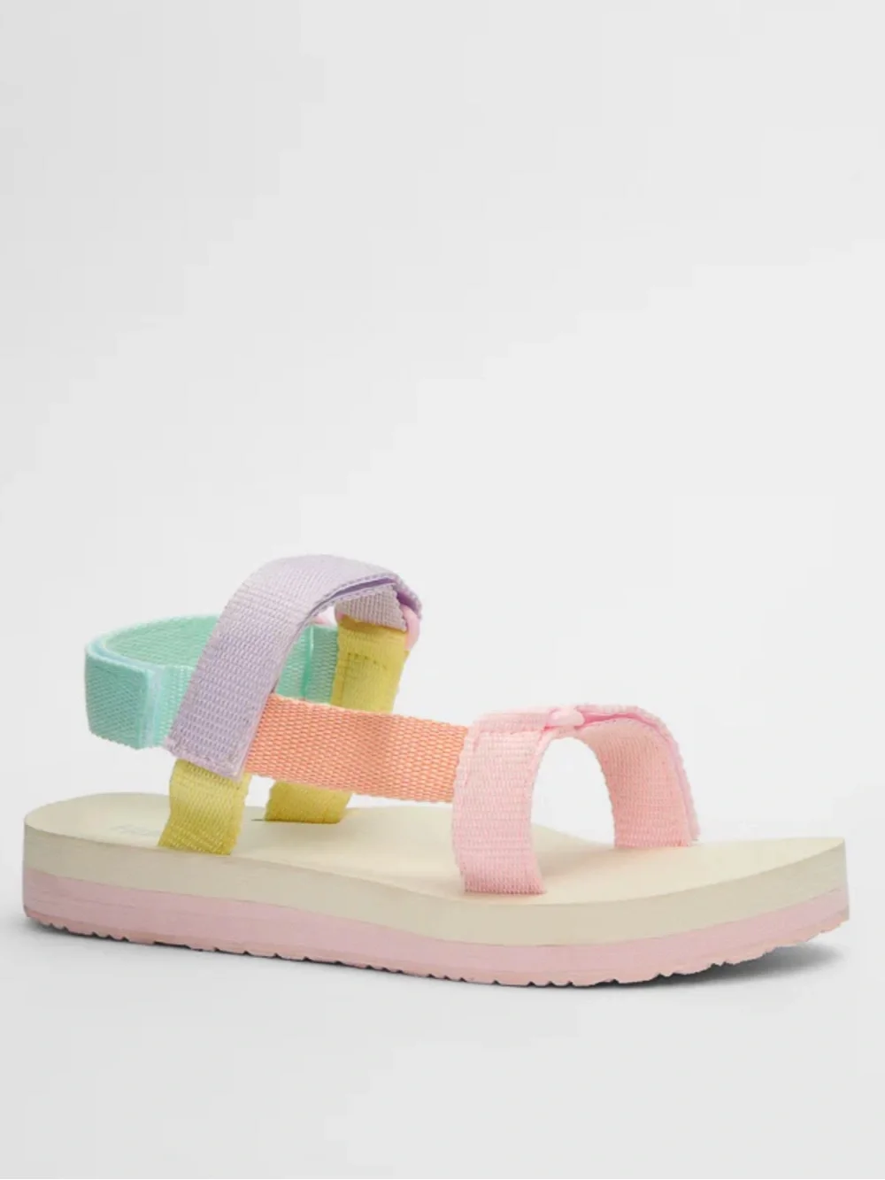 NEW Justfab Colorblock Active Sandal size:1